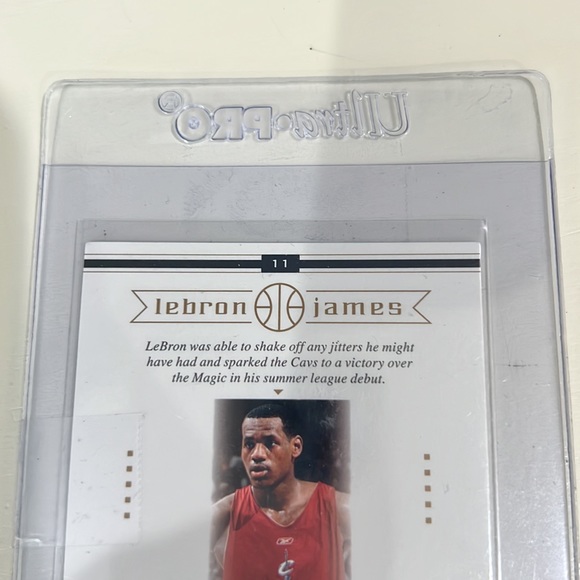 Lebron James - 2003 Upper Deck Preps To the Pros - Picture 4 of 6